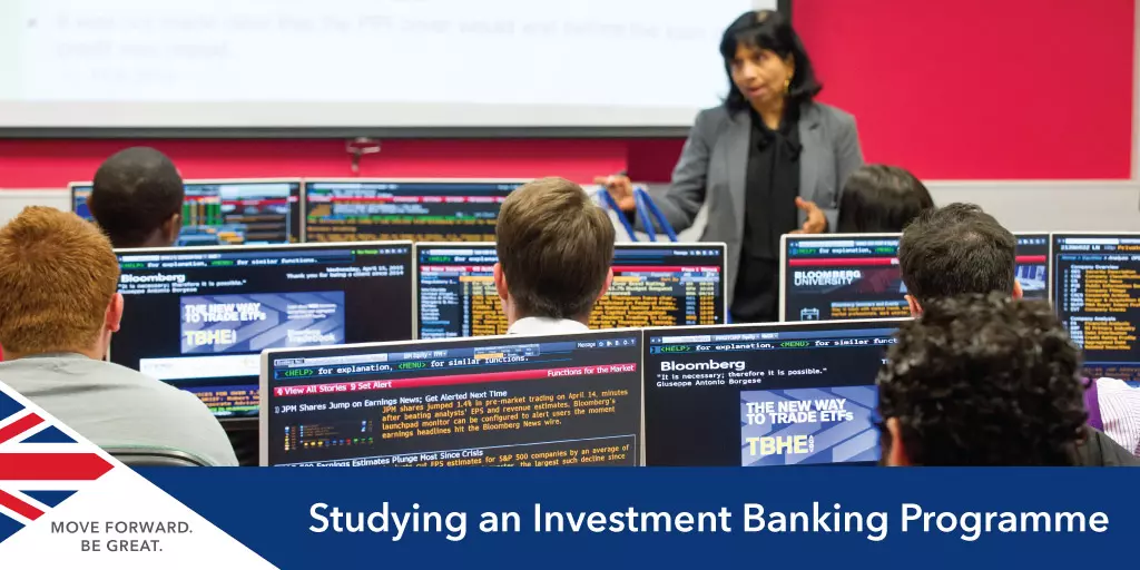 investment banker degree