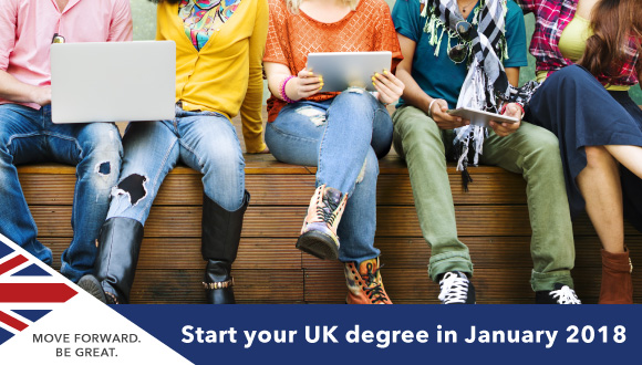 UK University January 2018 Entry