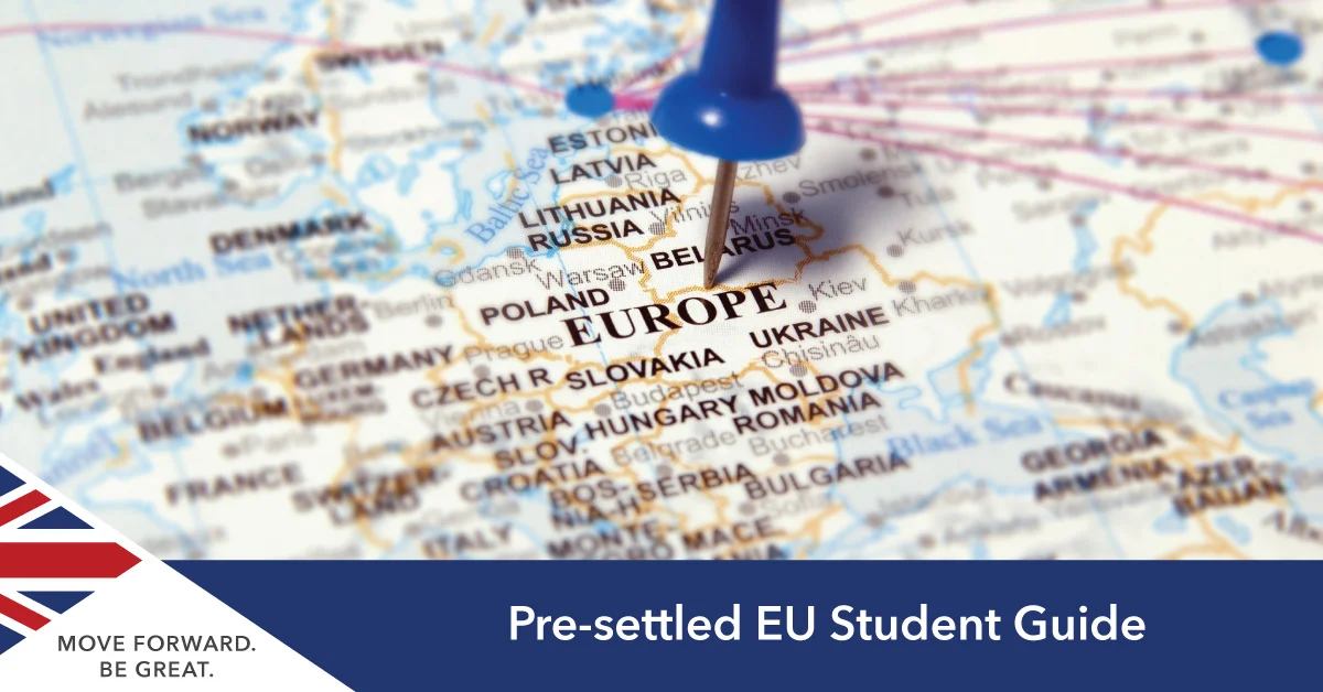 Pre-settled EU Student UK University